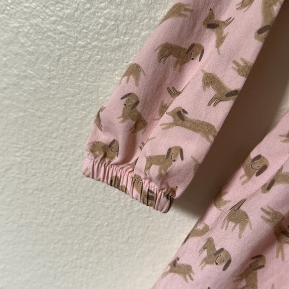 Pink Woodland Dress + Cozy Knit Vest (2-Piece Set) - Picture 4 of 8